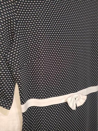 Paper Dolls navy white polkadot Mini dress size 16 Postage included
