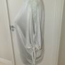 Next silver colour cold shoulder top uk8 bnwot Image 4