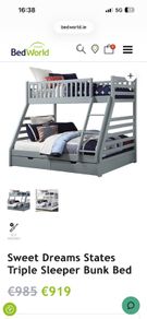 Triple Bunk Bed