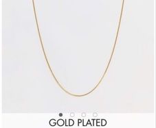 Gold plated chain