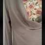 dress Bnwt mink shade cowl neckline dress size medium Image 4