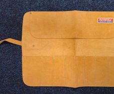 Leather chisel roll / tool roll
