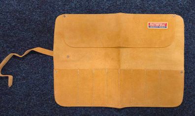 Leather chisel roll / tool roll