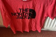North face Women's crop T-shirt