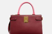Coach Hutton Carryall in Colorblock handbag