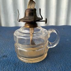 Antique Finger Oil Lamp