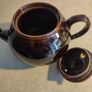 Vintage BROWN TEAPOT With LID Excellent  Condition. Image 2