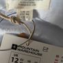 dress midi blue white stripes cotton Mountain Warehouse size 12 new Image 9
