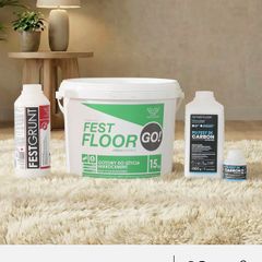 Microcement kit for walls FESTFLOOR GO! - 10 square meters, READY TO USE - EASY TO APPLY
