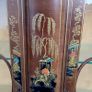 Edwardian chinoiserie showcase cabinet Image 3