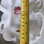 Rare Find Antique Rose Designed in Ireland  Bone China Bon Bon Basket Dishe. Image 7