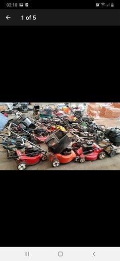 WANTED!! broken garden machinery