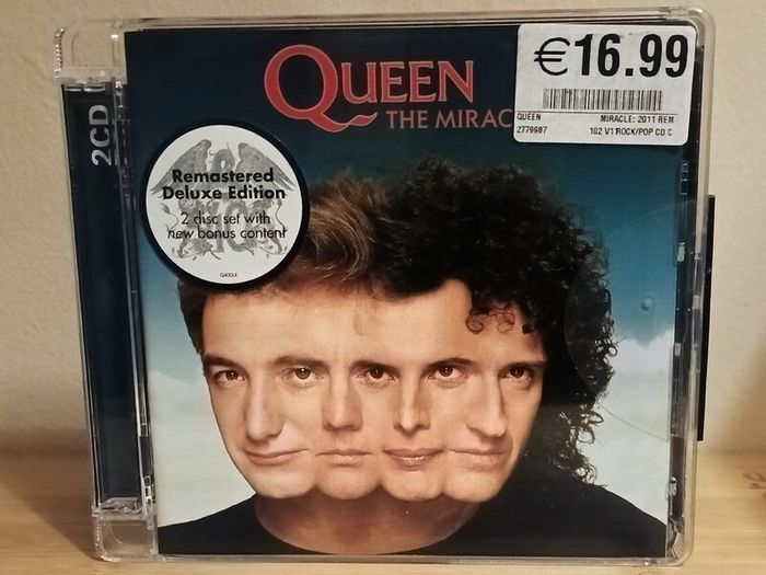 Queen The Miracle 2011 2 CD Deluxe Edition, Remastered