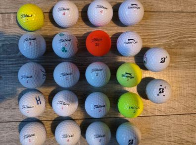 Mix Golf balls