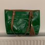 Green Patent Leather Handbag NEW Image 3