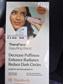 Theraface depuffing wand