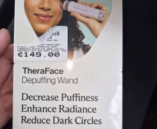 Theraface depuffing wand