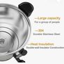 Commercial stainless steel Coffee Urn 16L 110cups Double Wall Stainless steel Large Coffee Maker Image 6