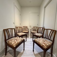 Dining Chairs Solid Wood  NEW Upholstery & Memory Foam