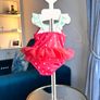 Baby Girls Cute Strawberry Tutu Swimsuit. Age 0-3 months / EU 56cm Image 5