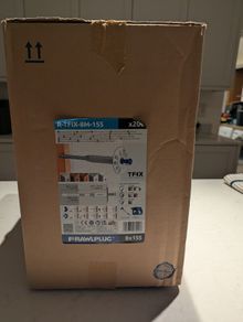 Rawlplug R-TFIX-8M-155 Rawlplug R-TFIX-8M-155 hammer-set insulation fixings (quantity: 200)
