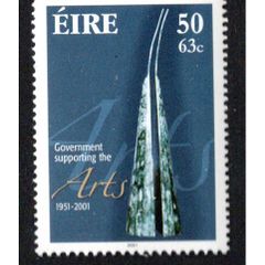 2001 Ireland Government Supporting the Arts Commemorative Commemorative Stamp Mint Never Hinged (MNH)