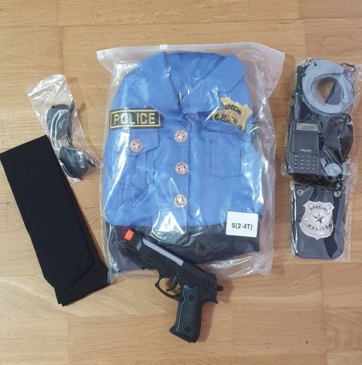 Girls police costume