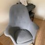 Two Benarp Ikea armchairs grey Image 3