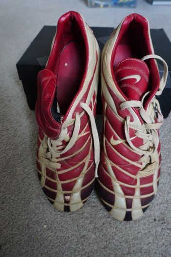 Football Boots Nike Air Zoom Total 90 I White/Red (2000) Size 10UK FG
