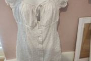 white summer dress