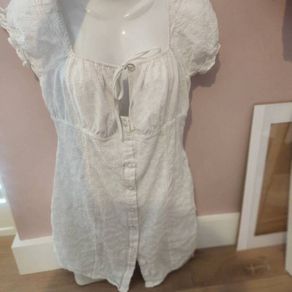 white summer dress