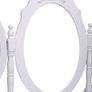 Dressing Table with 3 Mirror Stool Makeup with stool, 7 drawers Image 3