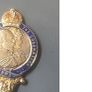 Sterling Silver Coronation Spoon 1927 Birmingham, Edward VII Enamel Image 4