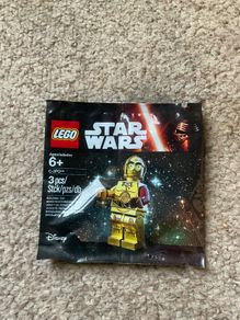 LEGO Star Wars Red Arm C-3PO Minifigure Polybag 5002948 Sealed