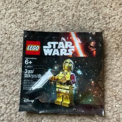 LEGO Star Wars Red Arm C-3PO Minifigure Polybag 5002948 Sealed
