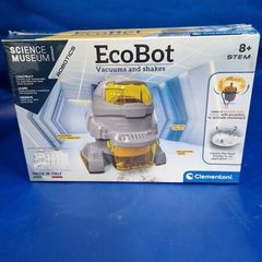 Clementoni EcoBot  "Vacuums and Shakes" robotics kit.