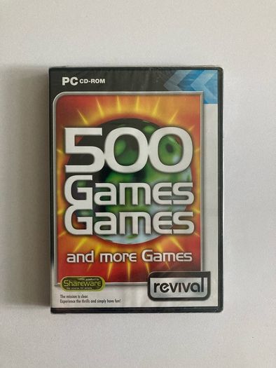 500 Games PC CD Rom Sealed