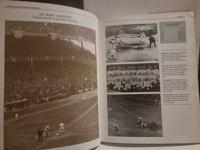 Golden Years of Baseball by Jim Kaplan . 1992.  1
