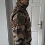 French Army Camouflage Jacket used. Great for camping, hunting, fishing, air soft Image 3