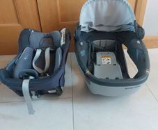 Maxi cosi coral with isofix base