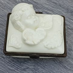Vintage Porcelain Trinket Box
