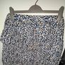 Next Beige, Blue and Black Leopard Print Frilly Skirt Image 2