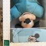 Disney Baby boy newborn gift set romper, bib, bodysuit and plush toy Image 6