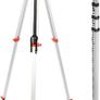 500m Professional Rotating Self-Leveling Rotary 360 Degree Laser Level with Tripod and Staff Image 2