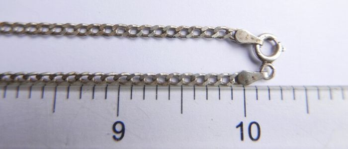 Vintage Sterling Silver 925 - 20 Inch  Curb Link Chain 6,4g