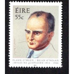 2011 Ireland Birth Centenary of Brian O'Nolan  Commemorative Stamps Mint Never Hinged (MNH)
