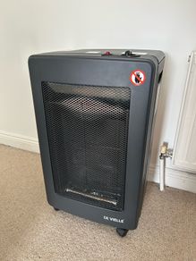 De Vielle 4.2kW Portable Gas Cabinet Heater