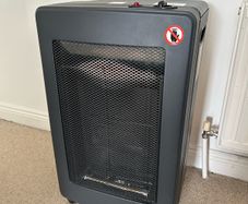 De Vielle 4.2kW Portable Gas Cabinet Heater