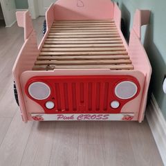 Pink Car Bed