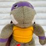 Teenage Mutant Ninja Turtles Donatello Vintage Plush Used Please look at the pictures Image 4